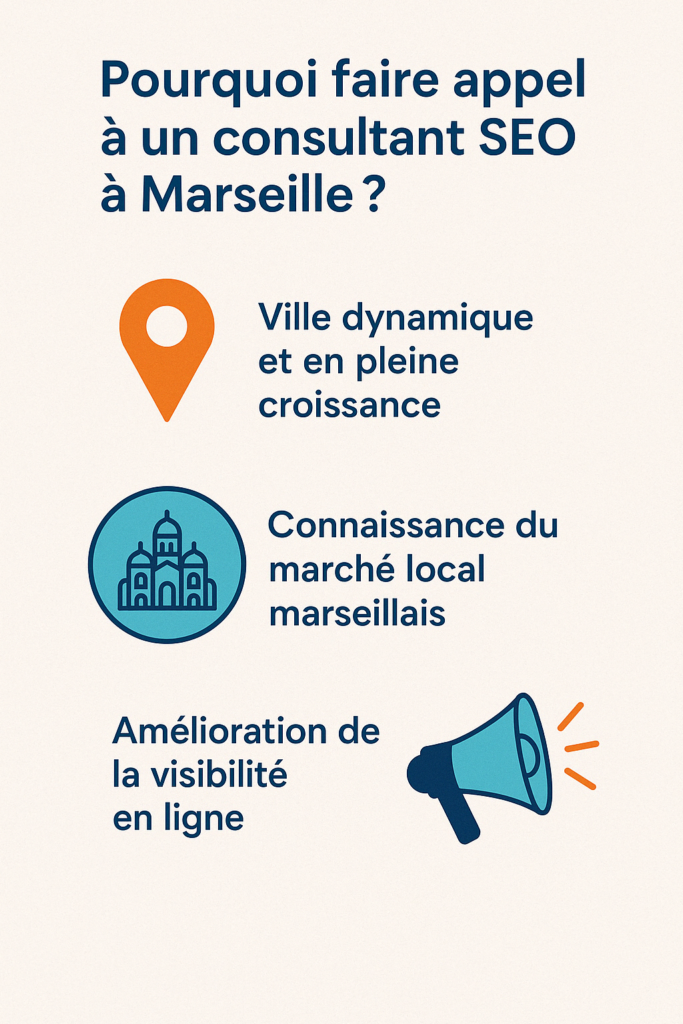 Quelques avantages de travailler avec un consultant SEO à Marseille